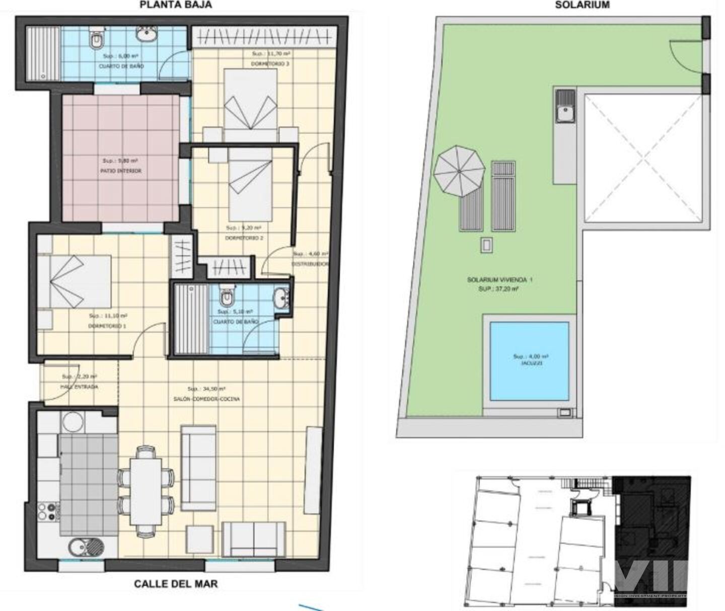 VIP-K446: 3 Chambre à coucher Villa en vente