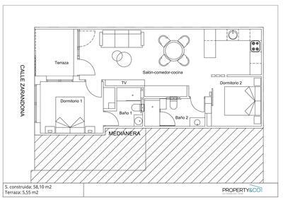 2 Chambre Appartement en Santiago De La Ribera 2 Chambre Appartement en Santiago De La Ribera