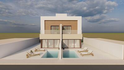 3 Schlafzimmer Stadthaus in Santiago De La Ribera