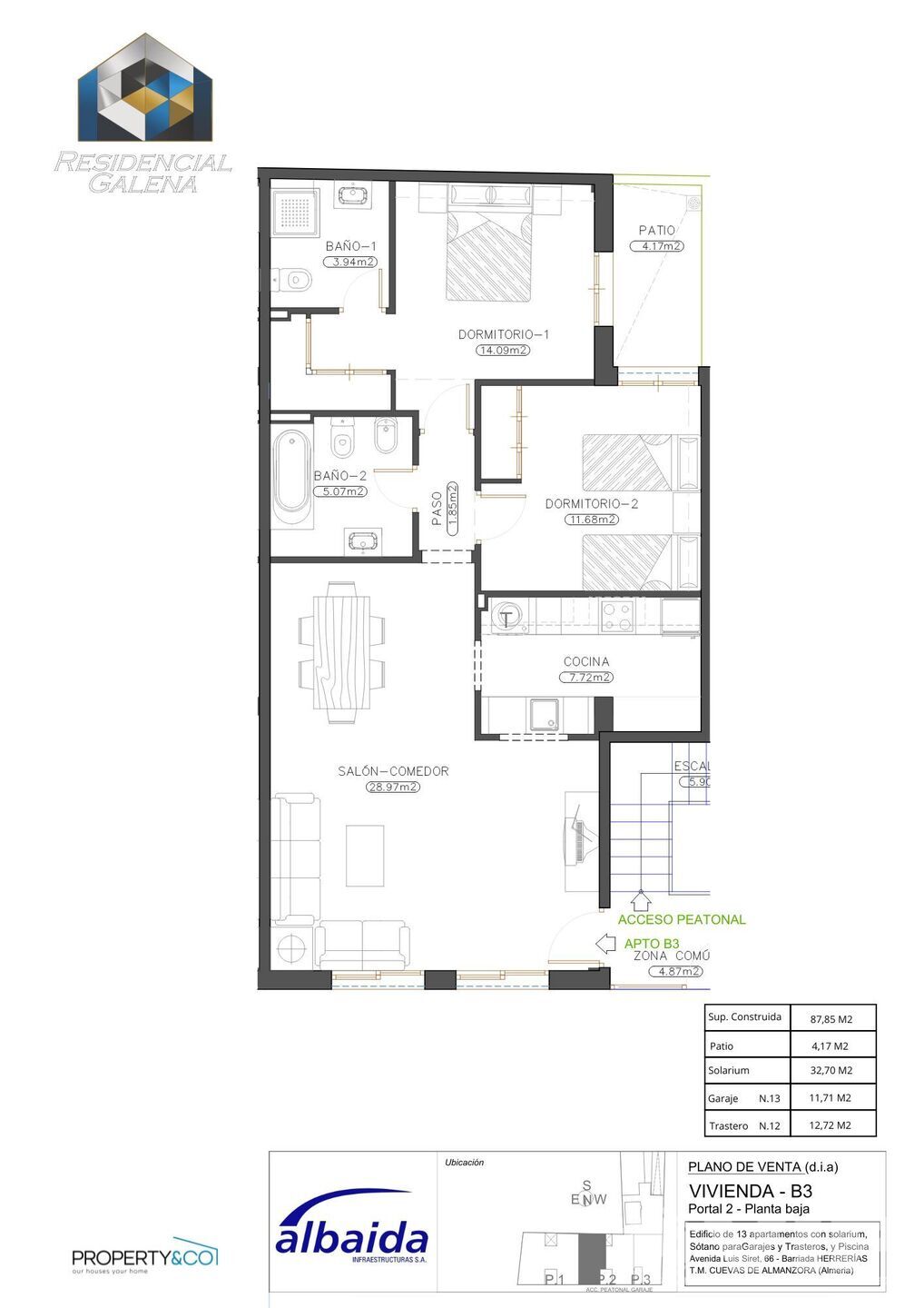 VIP-K639: Apartment for Sale in Las Herrerias, Almería VIP-K639: Apartment for Sale in Las Herrerias, Almería