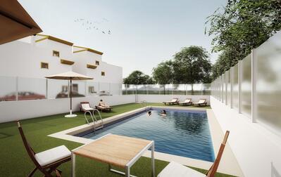 3 Bedrooms Bedroom Townhouse in Santa Rosalia