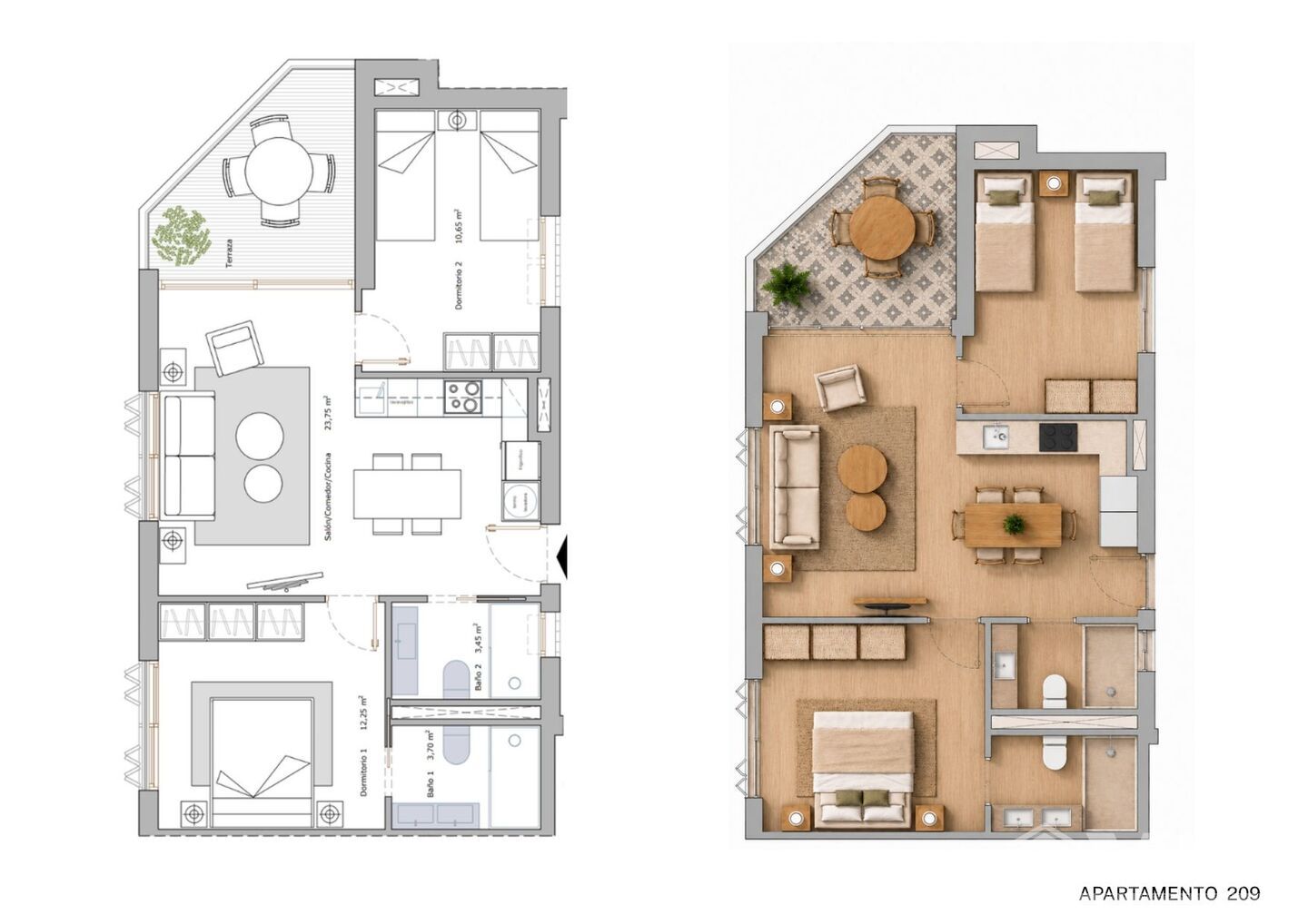 VIP-K667: Appartement te koop in Lo Pagan, Murcia