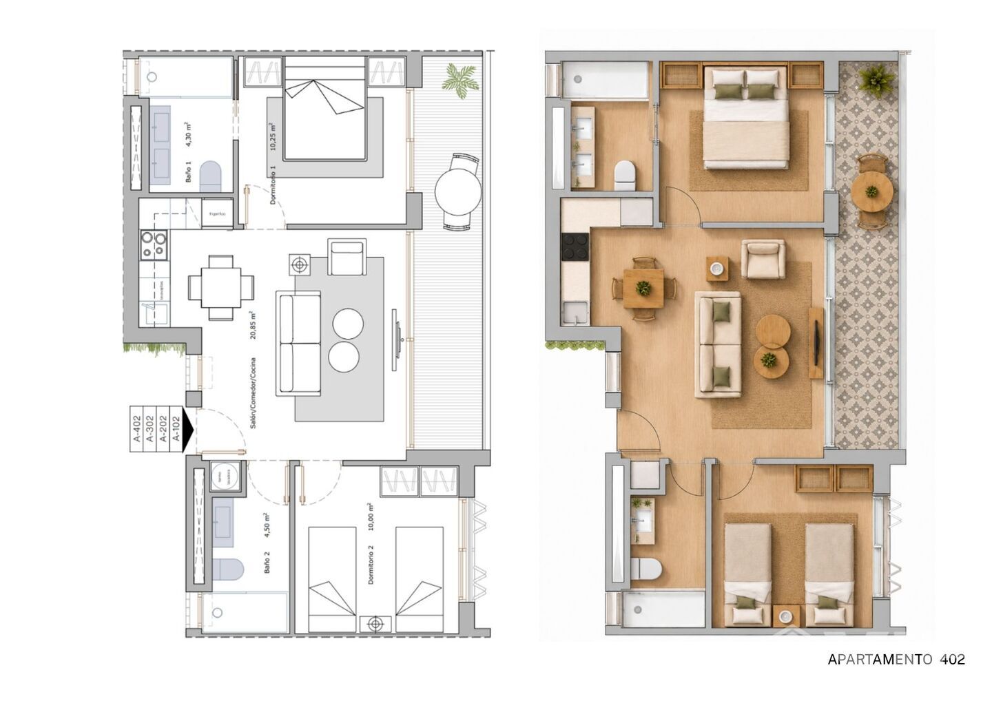 VIP-K667: Appartement te koop in Lo Pagan, Murcia