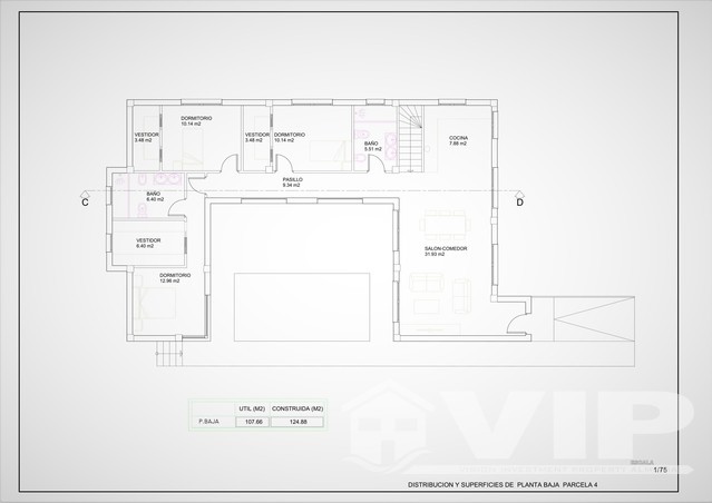 VIP7603: Villa for Sale in Mojacar Playa, Almería