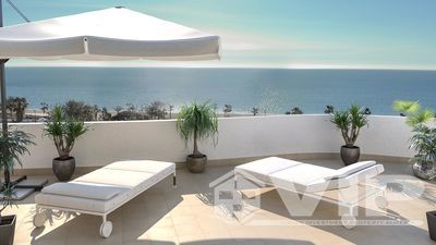 2 Habitaciones Dormitorio Apartamento en Mojacar Playa