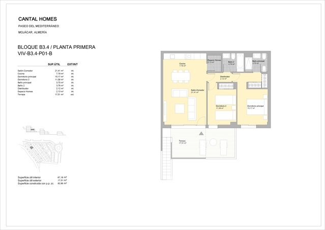 VIP7607: Appartement à vendre dans Mojacar Playa, Almería
