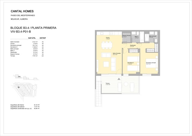 VIP7607: Apartment for Sale in Mojacar Playa, Almería
