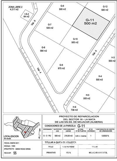 VIP7683: Land for Sale in Mojacar Playa, Almería