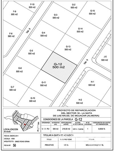 VIP7683: Land for Sale in Mojacar Playa, Almería