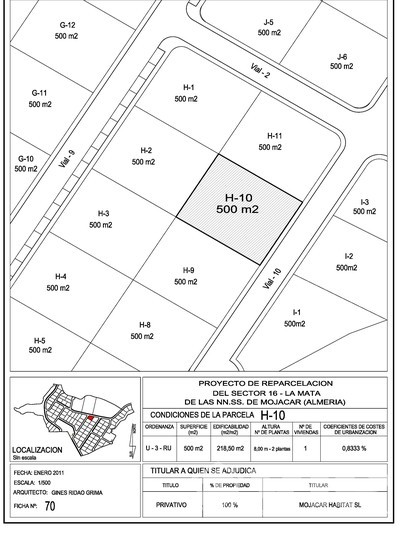 VIP7683: Terrain à vendre en Mojacar Playa, Almería