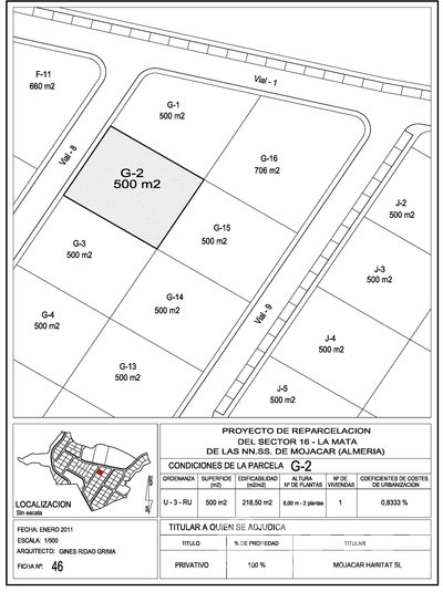 VIP7683: Terrain à vendre en Mojacar Playa, Almería