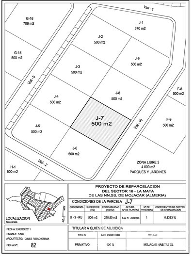 VIP7683: Terrain à vendre en Mojacar Playa, Almería