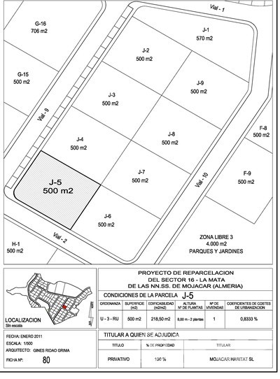 VIP7683: Terrain à vendre en Mojacar Playa, Almería