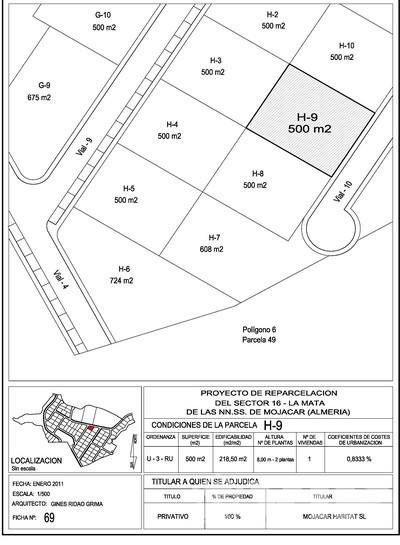 VIP7683: Terrain à vendre en Mojacar Playa, Almería