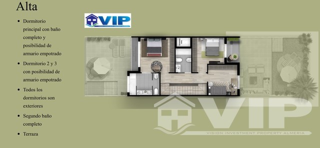 VIP7695: Maison de Ville à vendre en Mojacar Playa, Almería