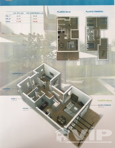 VIP7706: Townhouse for Sale in Mojacar Playa, Almería