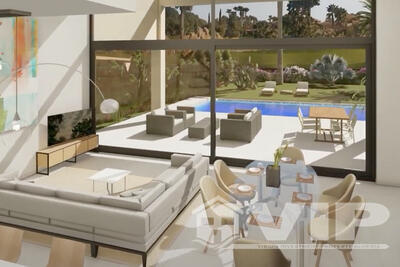 VIP8047: Villa à vendre en Desert Springs Golf Resort, Almería