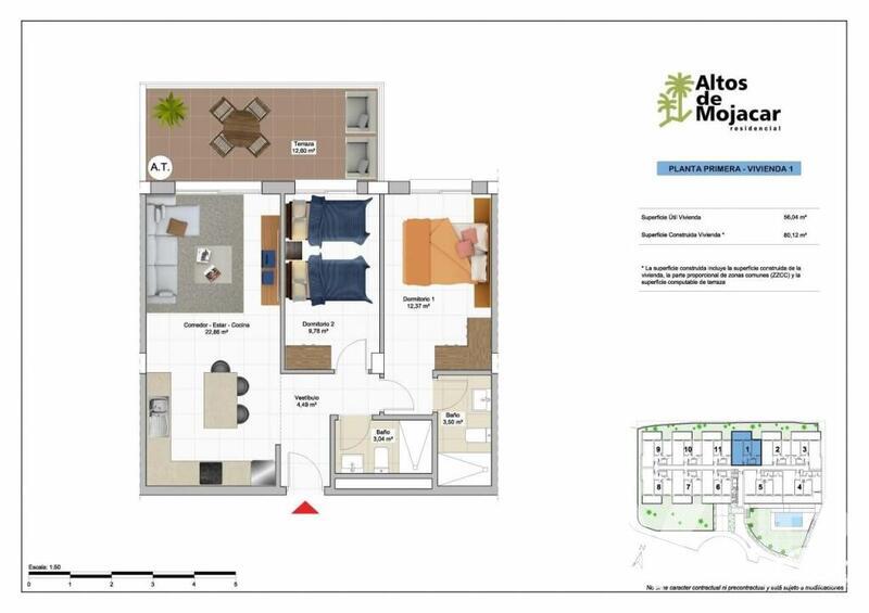 VIP8087: Apartment for Sale in Mojacar Playa, Almería