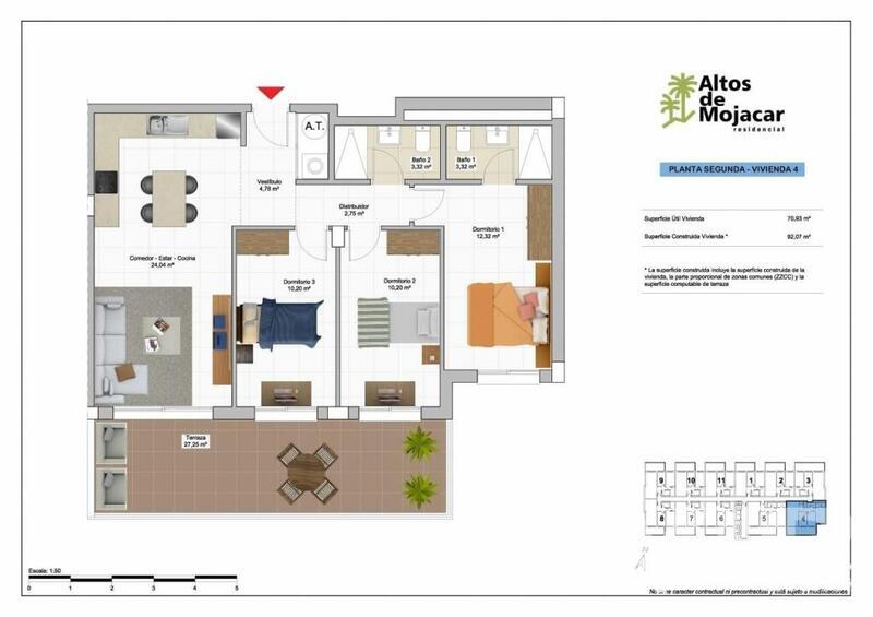 VIP8088: Appartement te koop in Mojacar Playa, Almería